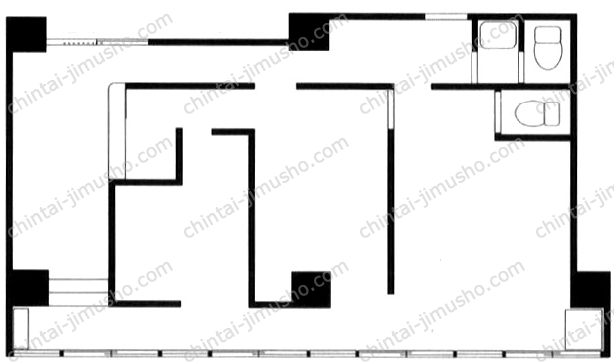 富士見町ビルの間取図