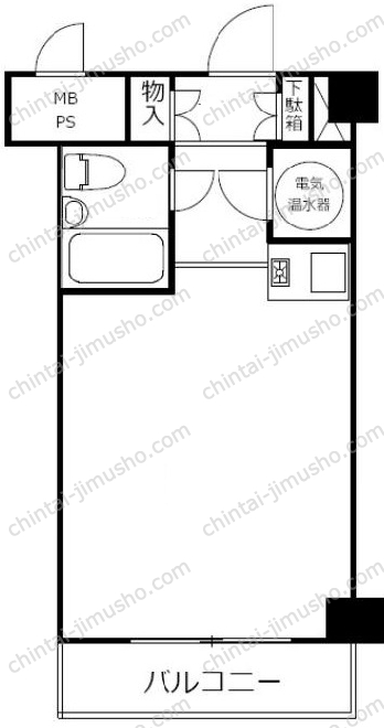 ルックハイツ横浜台町の間取図