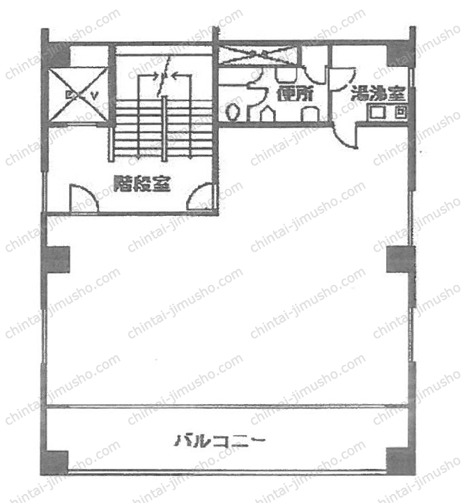東都銀座ビルヂングの間取図