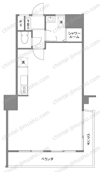 キャニオンマンション板橋の間取図