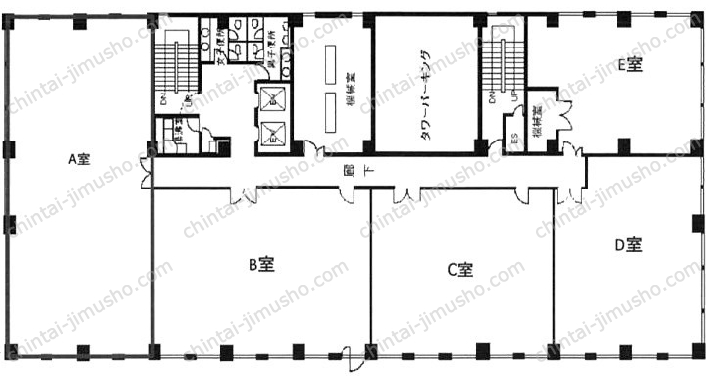 春日部セントラルビルの間取図