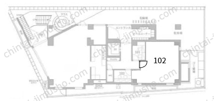 12KANDAの間取図
