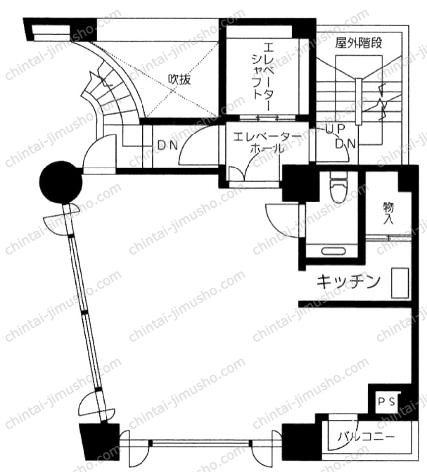青柳ビルの間取図