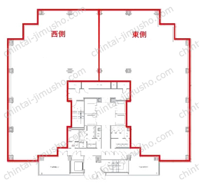 FOREFRONT TOWERⅡの間取図