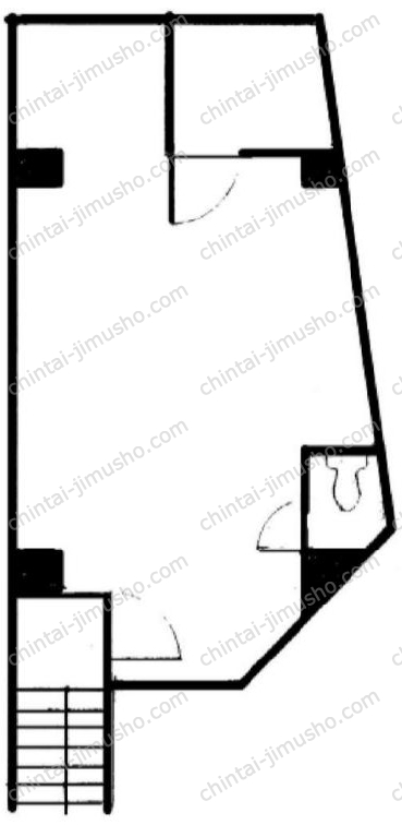 園ビルの間取図