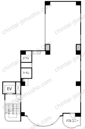 松坂ビルの間取図