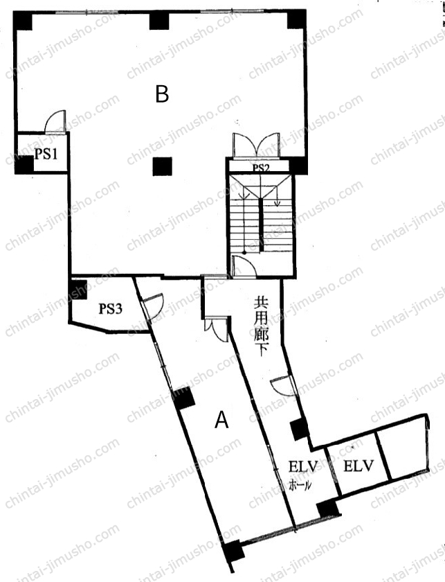 ハセガワビルの間取図