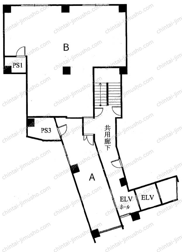 ハセガワビルの間取図