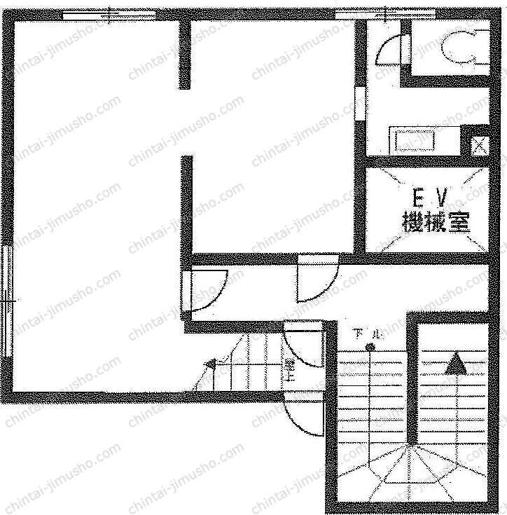 栗田ビルの間取図