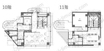 NOVEL WORK Gotandaの間取図
