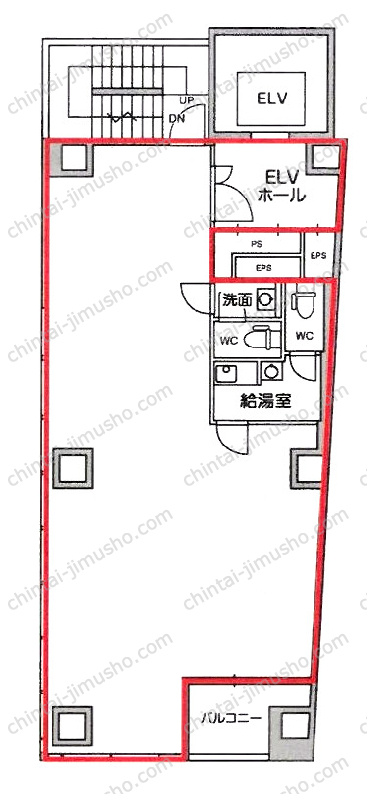 麹町トーセイビルの間取図