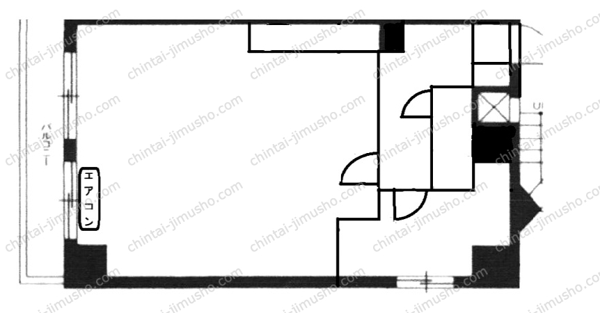ライオンズマンション関内第2の間取図