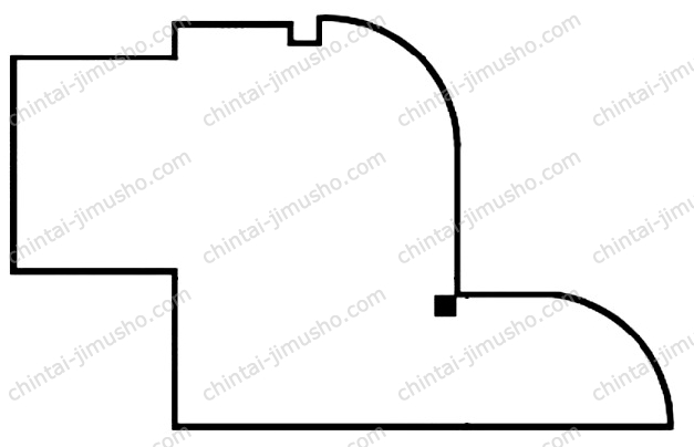 メゾンリバーサイド2号棟の間取図
