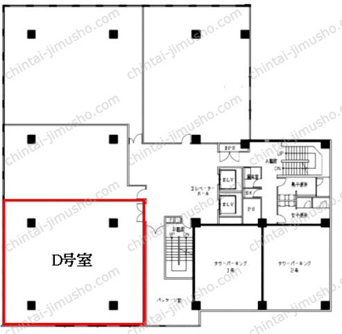 第2山崎ビルの間取図