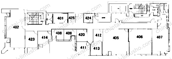 ル・グラシエルBLDG.7の間取図