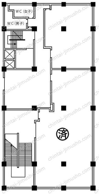 ファミリーコーポ南行商協ビルの間取図