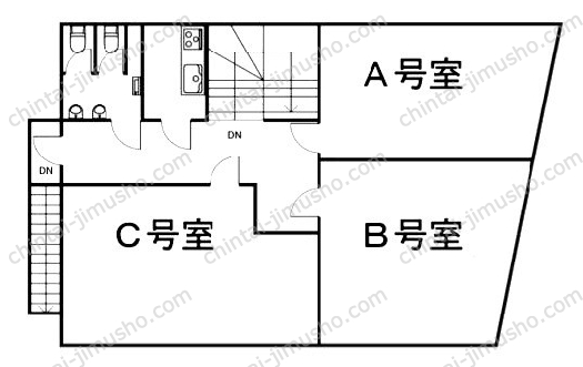 グレイスフル中原町の間取図