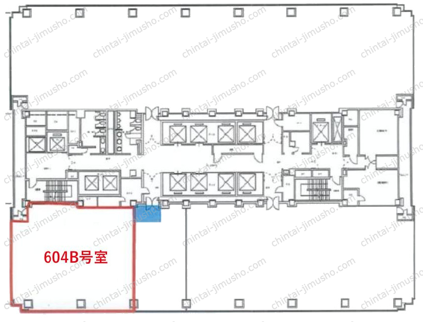 紀尾井町ビルの間取図