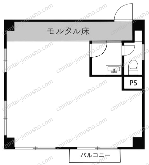 小倉ビルの間取図