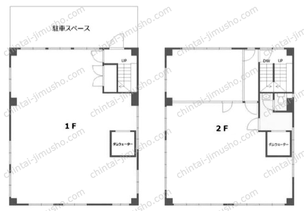 ライフテック本社ビルの間取図