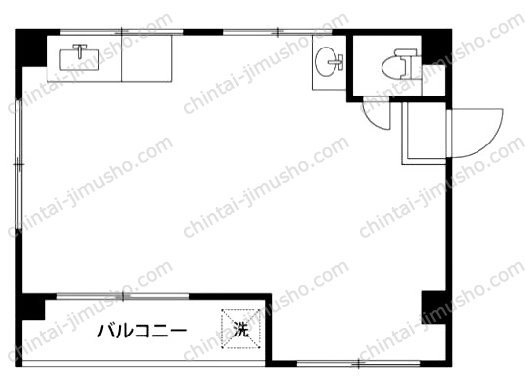 四番町マンションの間取図
