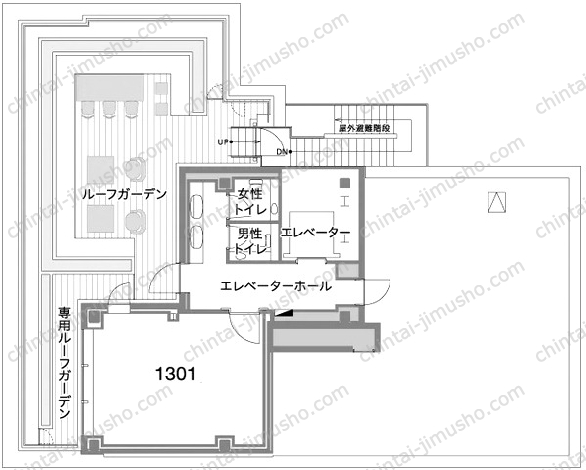 H1O芝公園の間取図