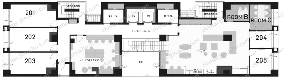 H1O日本橋小舟町の間取図