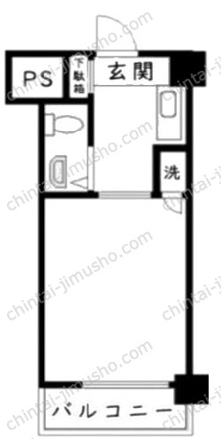 日神パレステージ亀戸第二の間取図