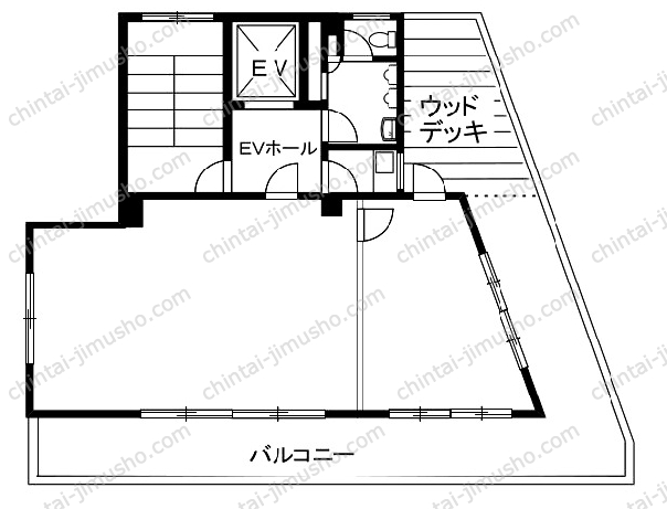 喜助内神田3丁目ビルの間取図