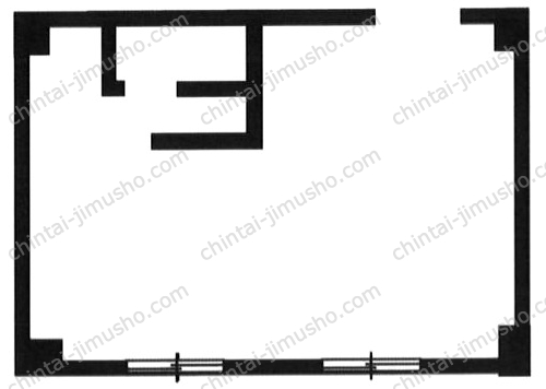 新宿Qフラットビルの間取図
