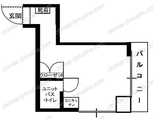 池袋見真ビルの間取図