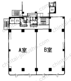 鈴中ビル大森の間取図