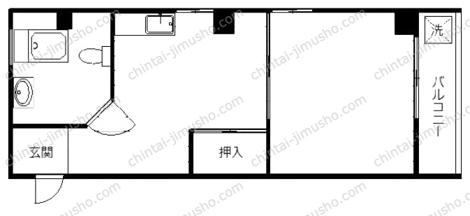 エンドーハウスの間取図