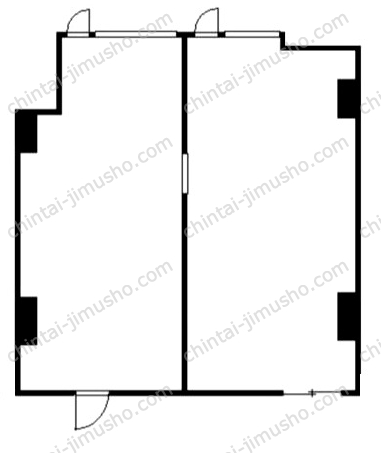 新橋駅前ビル1号館／THE POINT 新橋の間取図
