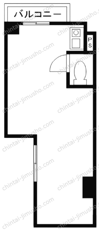 リヨンドール赤坂の間取図