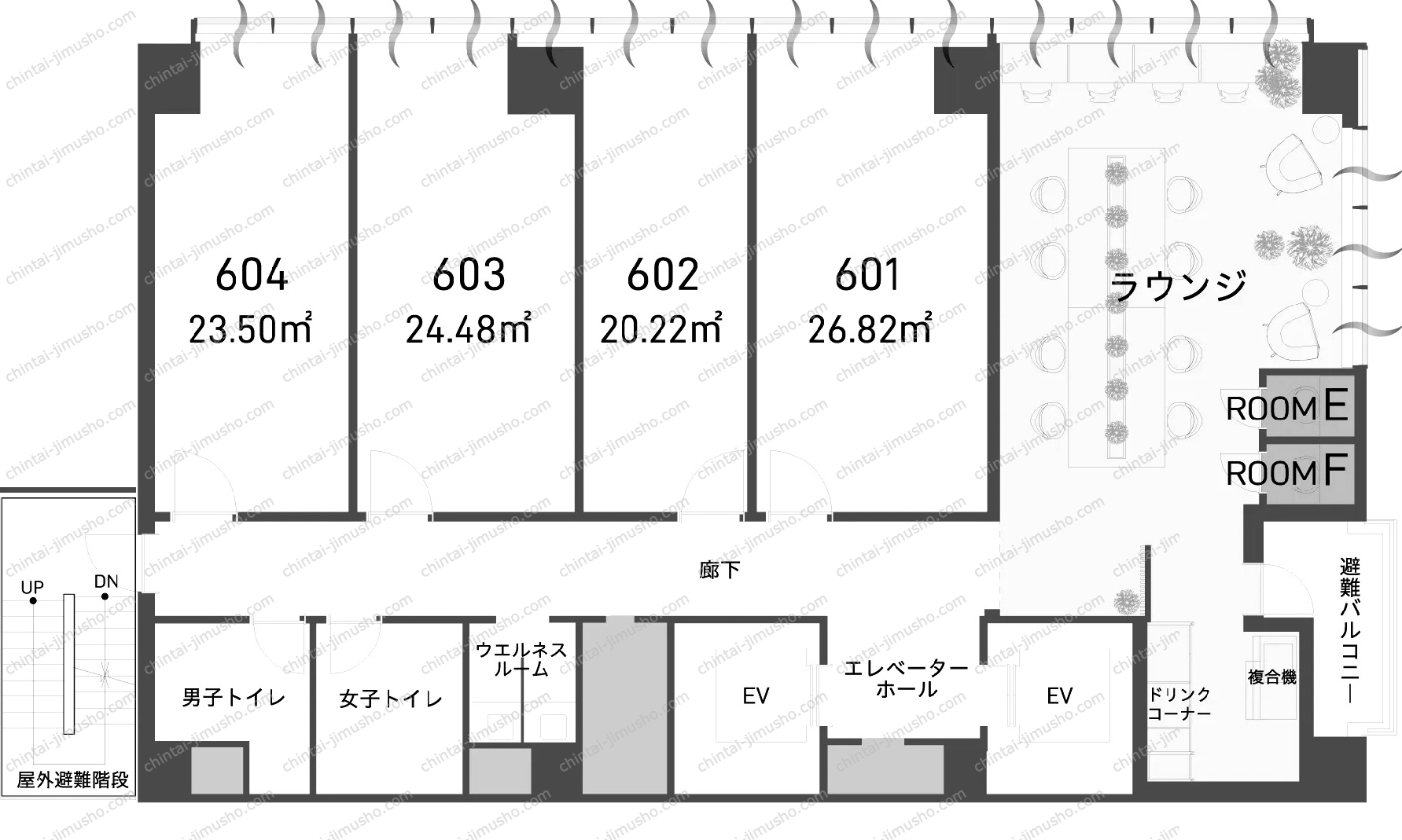 H1O平河町の間取図