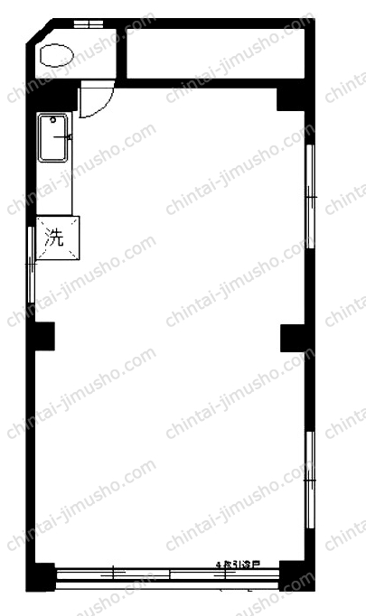 寺田ビルの間取図
