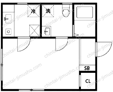 プルメリア荻窪の間取図