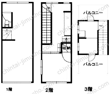 藤棚町1丁目山地ビルの間取図