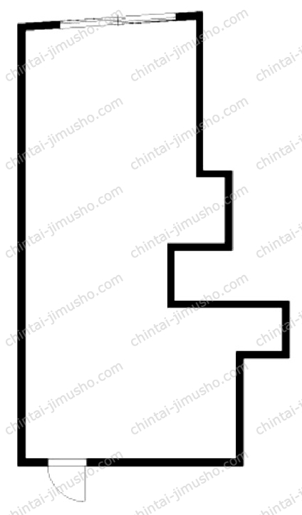 （仮称）高円寺北2丁目貸店舗の間取図