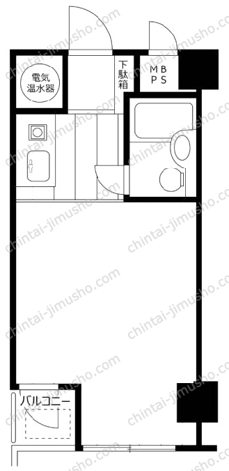 本郷コーポレイションの間取図