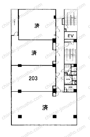 パストラルASAHIの間取図
