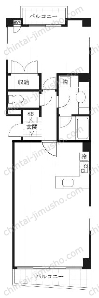 ISM／イズムの間取図
