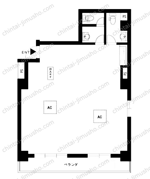 並木ビルの間取図