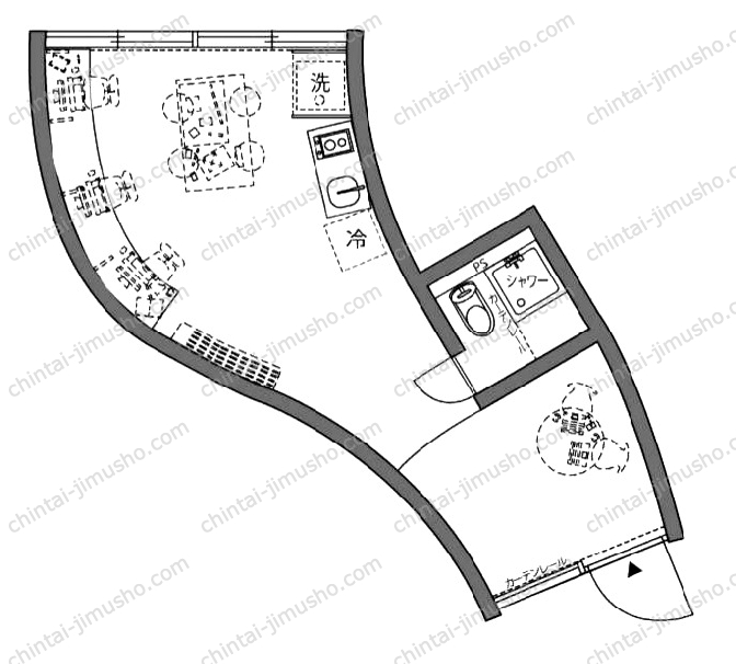 SHINJUKU NEW VILLAの間取図