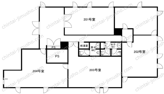 白金台シティハウスの間取図
