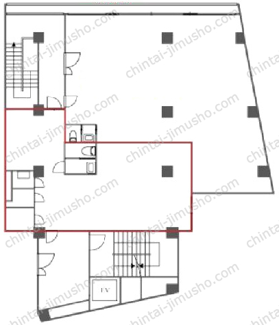 ライオンズマンション赤坂の間取図