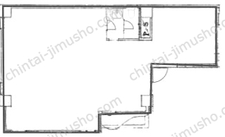 赤坂TKビルの間取図