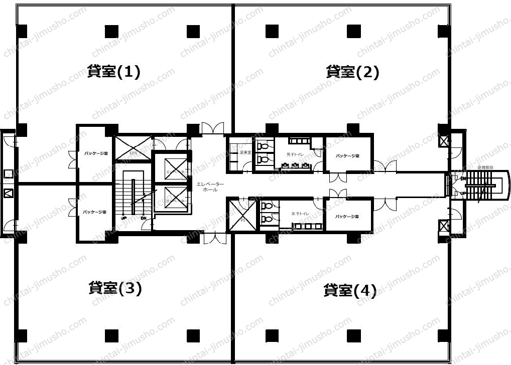 東武立野ビルの間取図