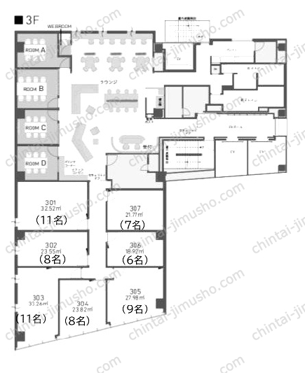 H1O麹町の間取図